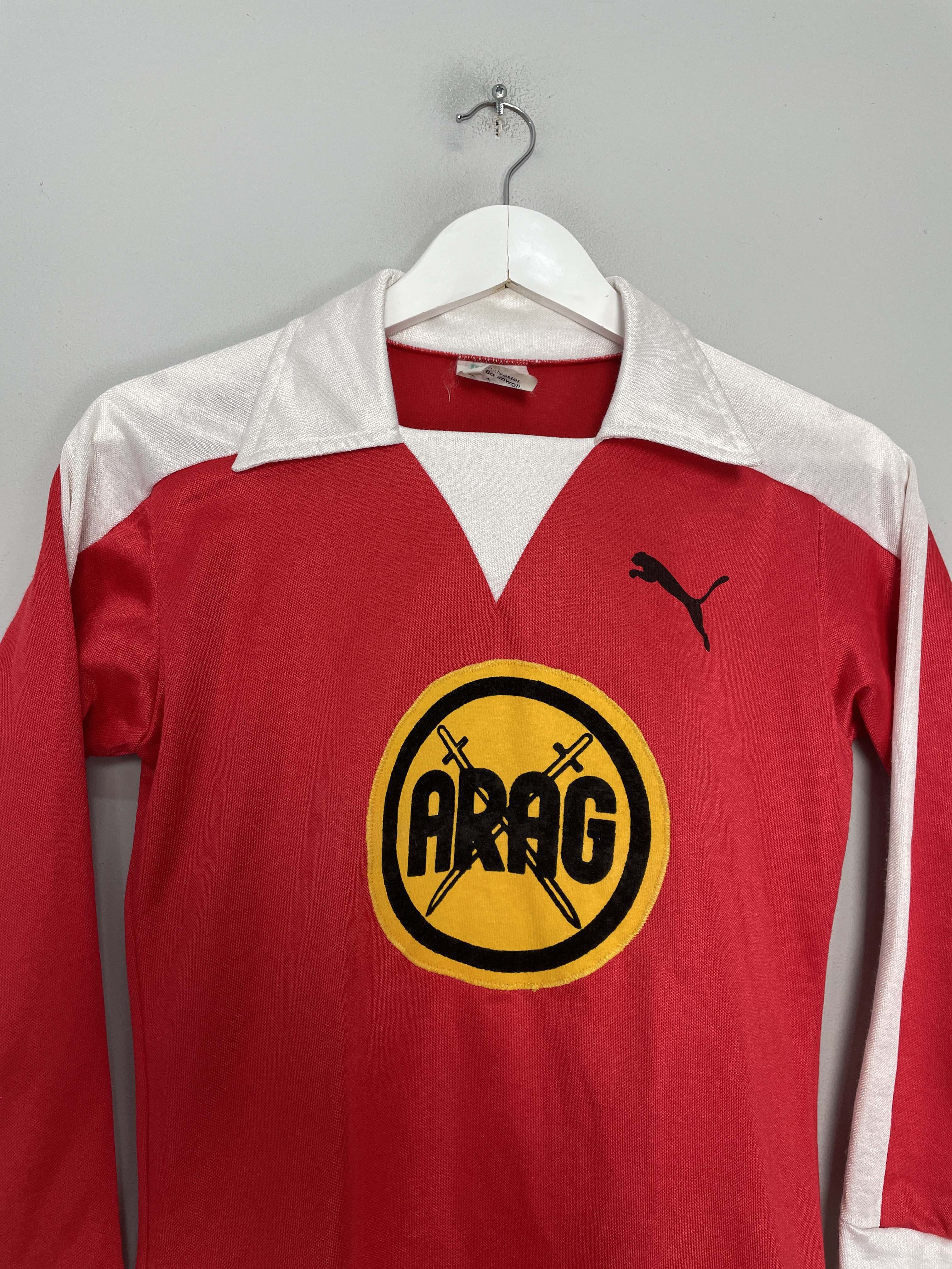 Shop 1981/82 FORTUNA DUSSELDORF L/S HOME SHIRT (XS) PUMA, classic football shirts, vintage football shirts & retro soccer jerseys at Cult Kits