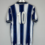 2000/01 REAL SOCIEDAD #10 HOME SHIRT (L) ASTORE