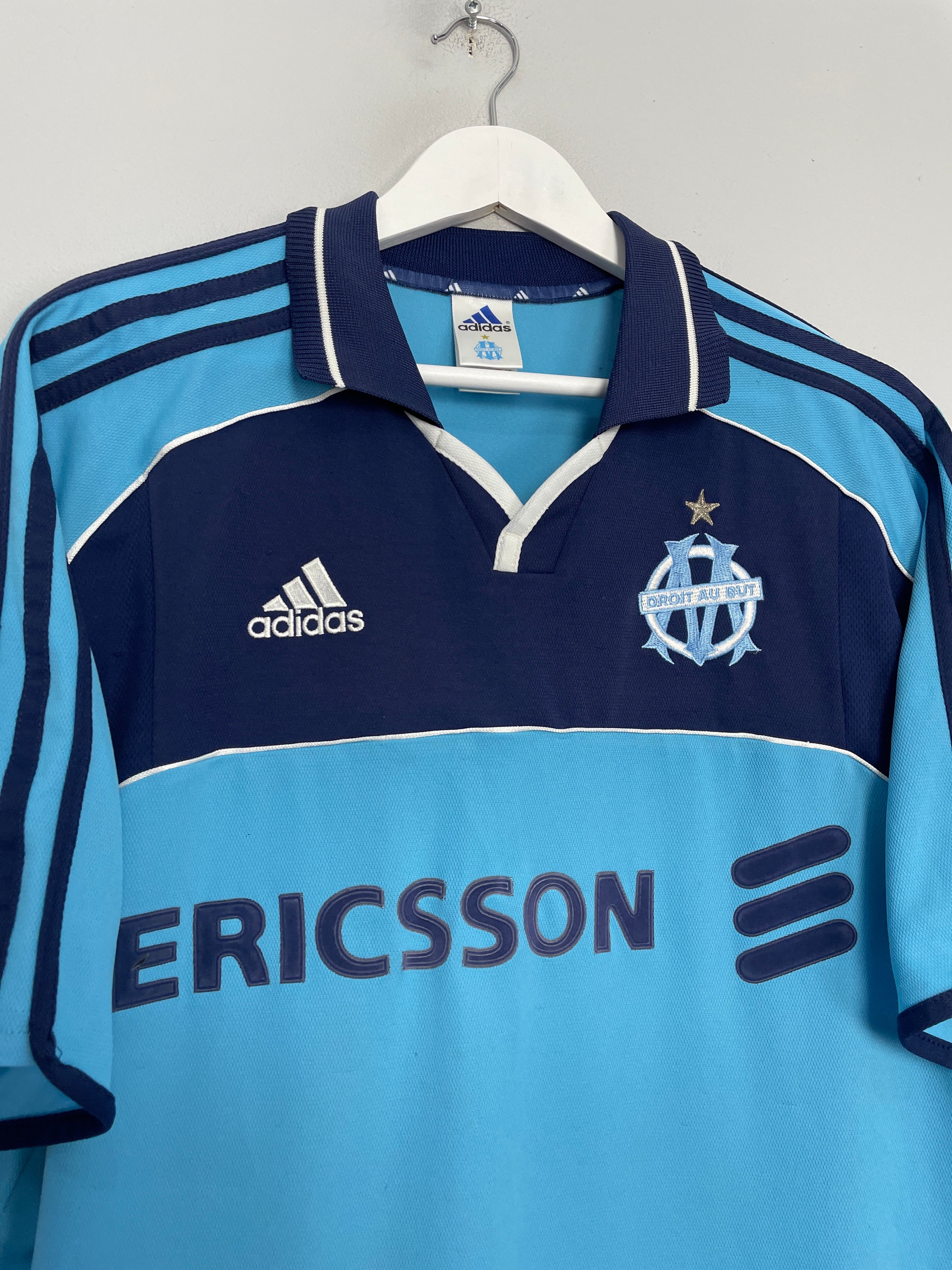 Shop 2000/01 MARSEILLE THIRD SHIRT (L) ADIDAS, classic football shirts, vintage football shirts & retro soccer jerseys at Cult Kits