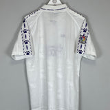 Shop 1994/96 REAL MADRID HOME SHIRT (L) KELME, classic football shirts, vintage football shirts & retro soccer jerseys at Cult Kits