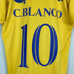 Shop 2006/07 CLUB AMERICA C.BLANCO #10 HOME SHIRT (L) NIKE, classic football shirts, vintage football shirts & retro soccer jerseys at Cult Kits