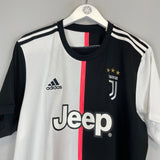 2019/20 JUVENTUS RONALDO #7 *ARABIC* HOME SHIRT (XL) ADIDAS