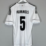 2012/14 GERMANY HUMMELS #5 HOME SHIRT (M) ADIDAS