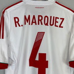 Shop 2011/12 MEXICO R.MARQUEZ #4 AWAY SHIRT (L) ADIDAS, classic football shirts, vintage football shirts & retro soccer jerseys at Cult Kits