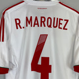 Shop 2011/12 MEXICO R.MARQUEZ #4 AWAY SHIRT (L) ADIDAS, classic football shirts, vintage football shirts & retro soccer jerseys at Cult Kits