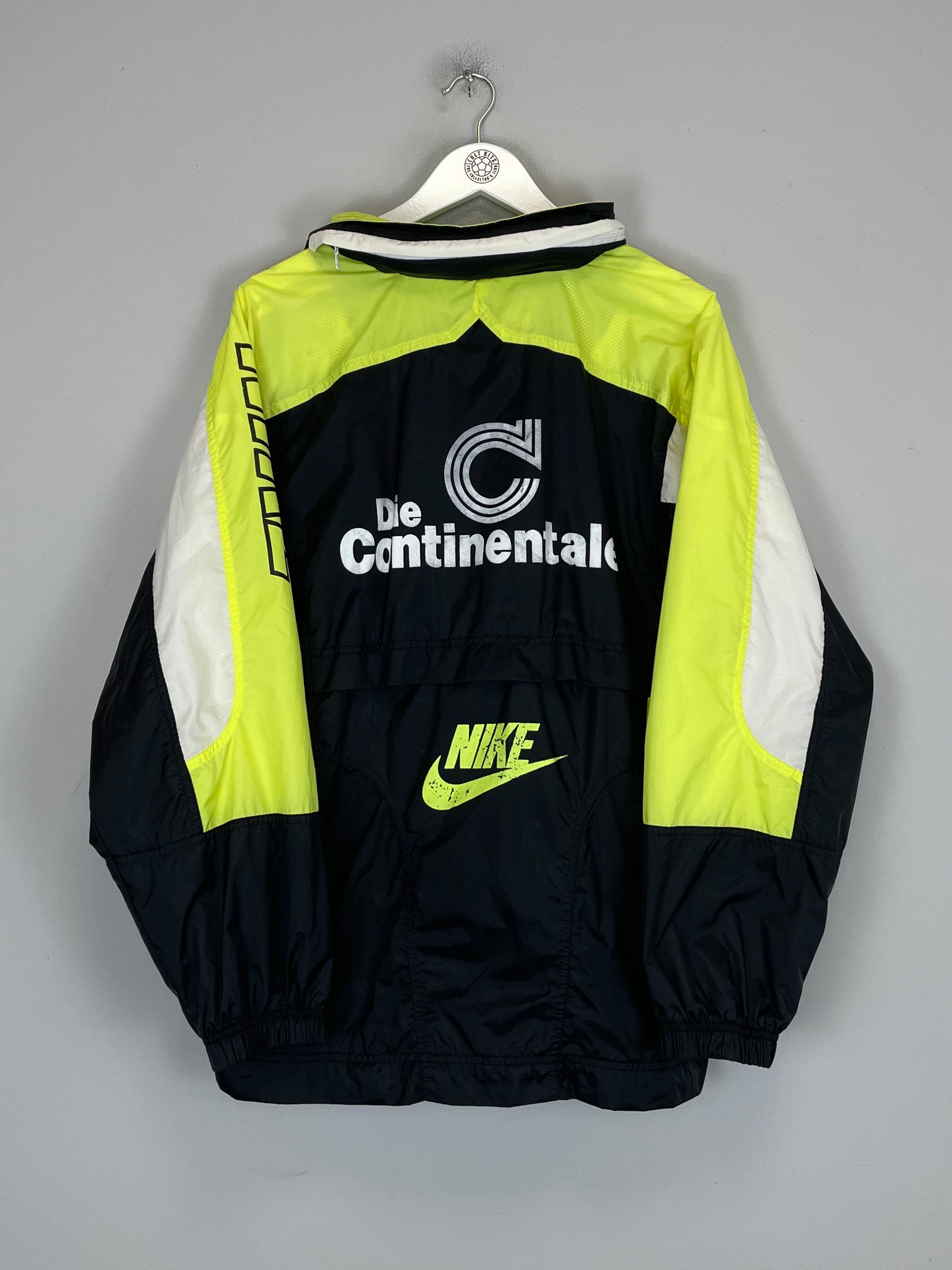 Shop 1996/97 DORTMUND TRACK JACKET (M) NIKE, classic football shirts, vintage football shirts & retro soccer jerseys at Cult Kits