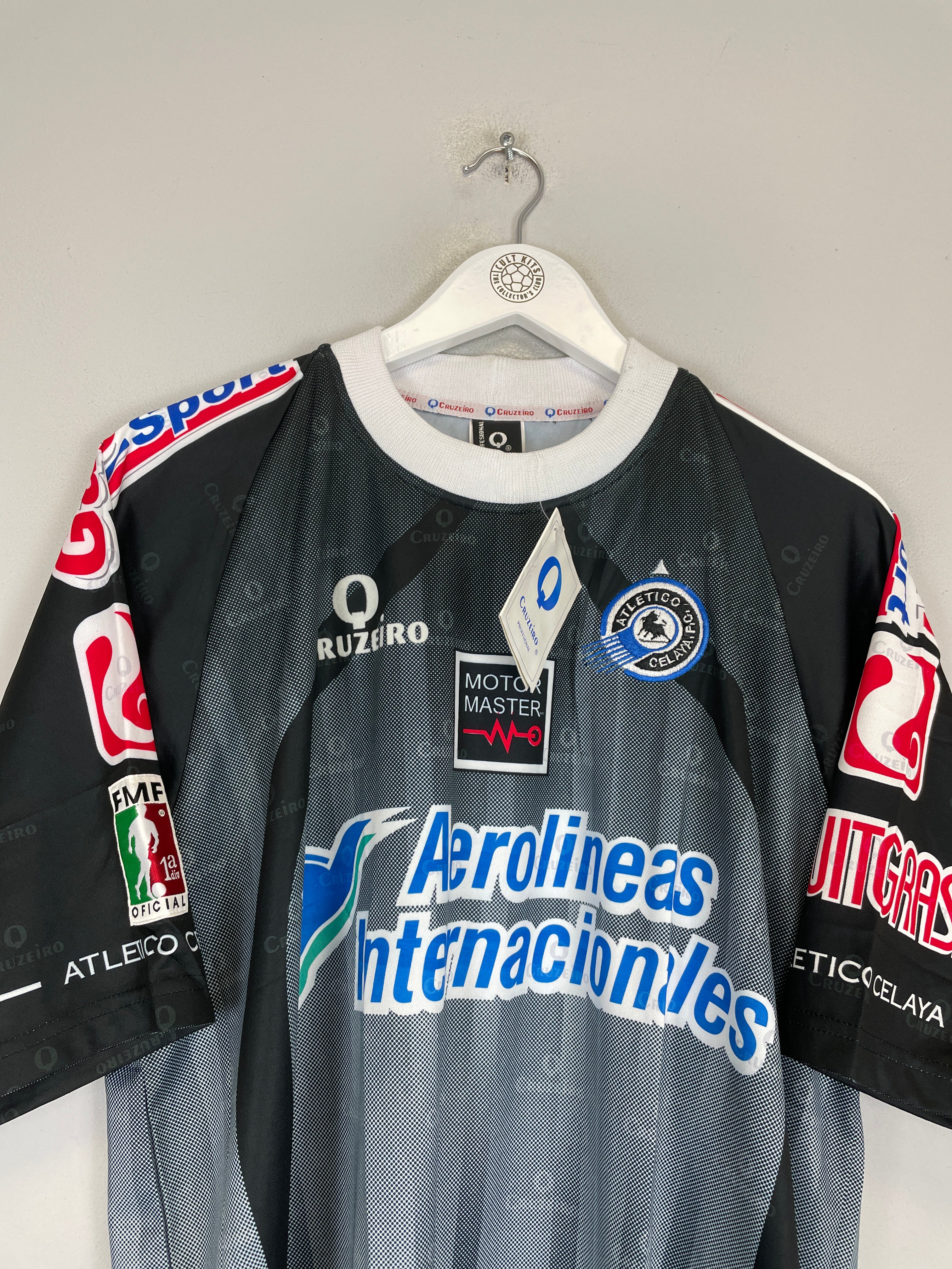 Shop 2002/03 ATLETICO CELAYA *BNWT* AWAY SHIRT (L) CRUZEIRO, classic football shirts, vintage football shirts & retro soccer jerseys at Cult Kits