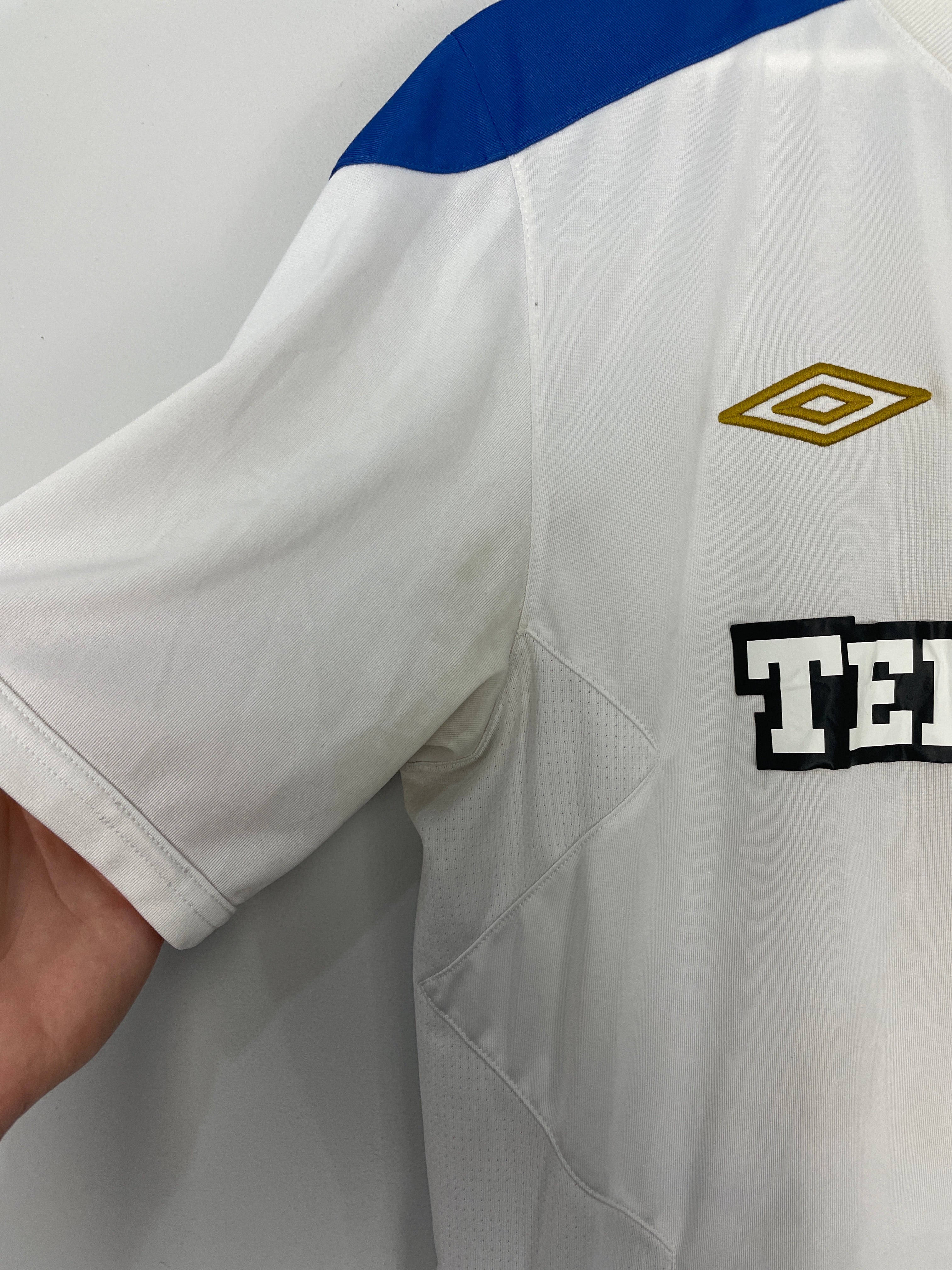 Shop 2012/13 RANGERS TRAINING SHIRT (M) UMBRO, classic football shirts, vintage football shirts & retro soccer jerseys at Cult Kits