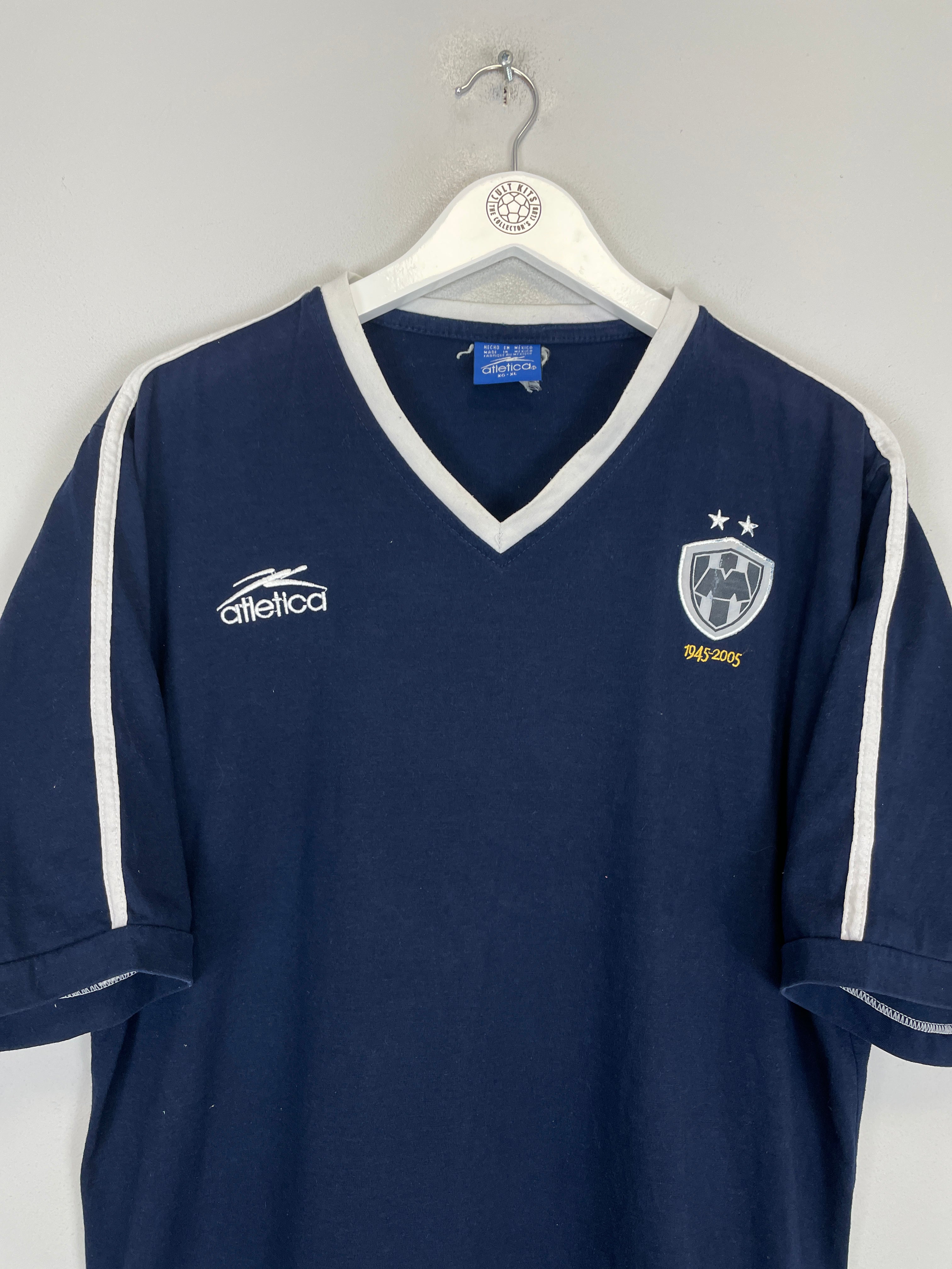 Shop 2005 MONTERREY T-SHIRT (XL) ATLETICA, classic football shirts, vintage football shirts & retro soccer jerseys at Cult Kits