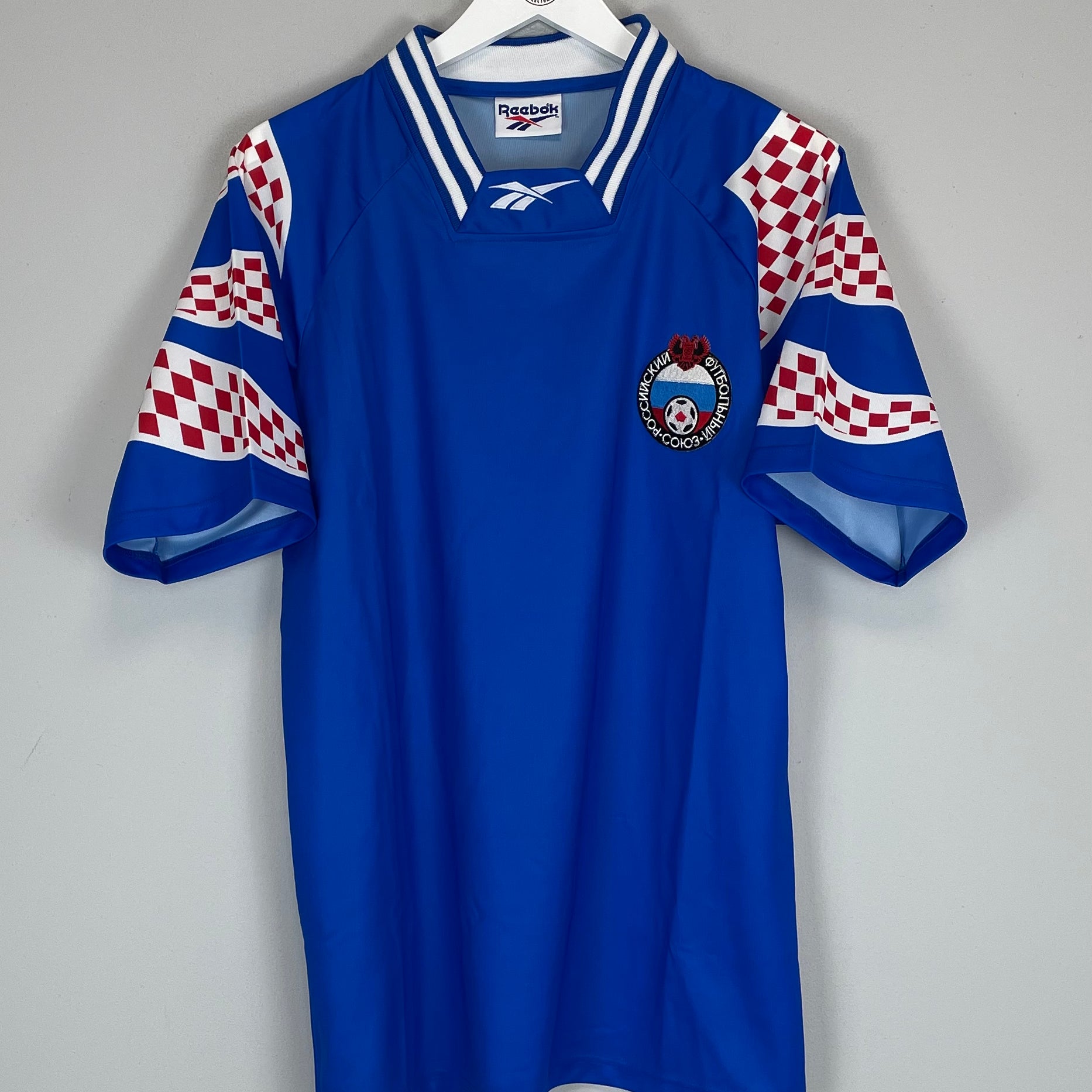 Shop 1994/96 RUSSIA *MINT* AWAY SHIRT (M) REEBOK, classic football shirts, vintage football shirts & retro soccer jerseys at Cult Kits