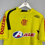 2009 FLAMENGO ADRIANO #10 AWAY SHIRT (M) OLYMPIKUS
