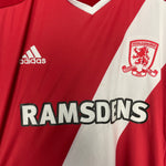 Shop 2014/15 MIDDLESBROUGH HOME SHIRT (XXL) ADIDAS, classic football shirts, vintage football shirts & retro soccer jerseys at Cult Kits
