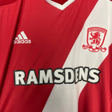 Shop 2014/15 MIDDLESBROUGH HOME SHIRT (XXL) ADIDAS, classic football shirts, vintage football shirts & retro soccer jerseys at Cult Kits