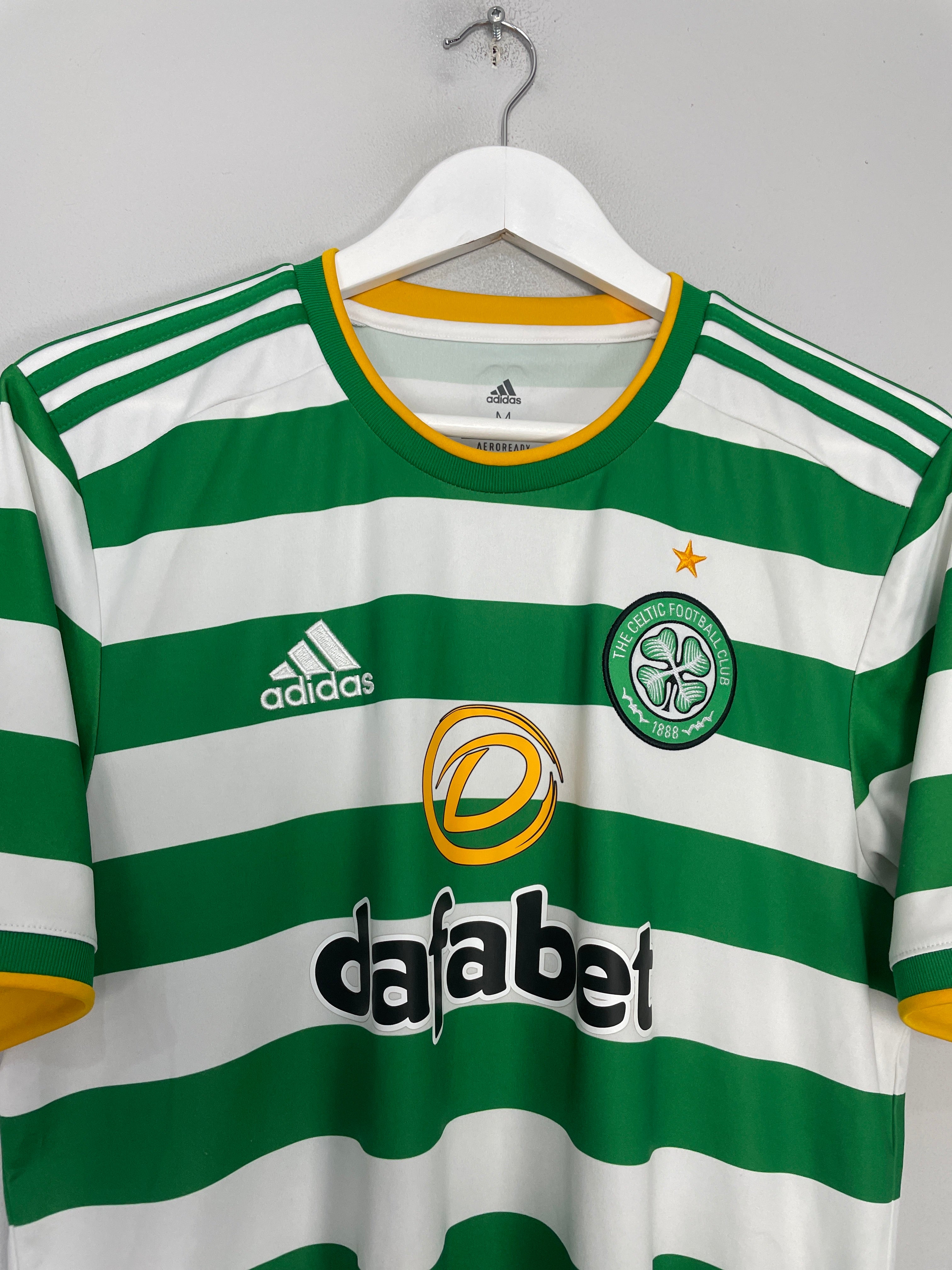 Shop 2020/21 CELTIC HOME SHIRT (M) ADIDAS, classic football shirts, vintage football shirts & retro soccer jerseys at Cult Kits