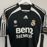 2006/07 REAL MADRID RONALDO #9 AWAY SHIRT (M) ADIDAS