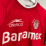 2001/02 TOLUCA HOME SHIRT (XL) ATLETICA