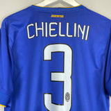 Shop 2014/15 JUVENTUS CHIELLINI #3 AWAY SHIRT (L) NIKE, classic football shirts, vintage football shirts & retro soccer jerseys at Cult Kits