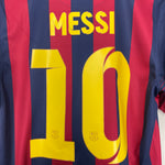 Shop 2013/14 BARCELONA MESSI #10 HOME SHIRT (S) NIKE, classic football shirts, vintage football shirts & retro soccer jerseys at Cult Kits