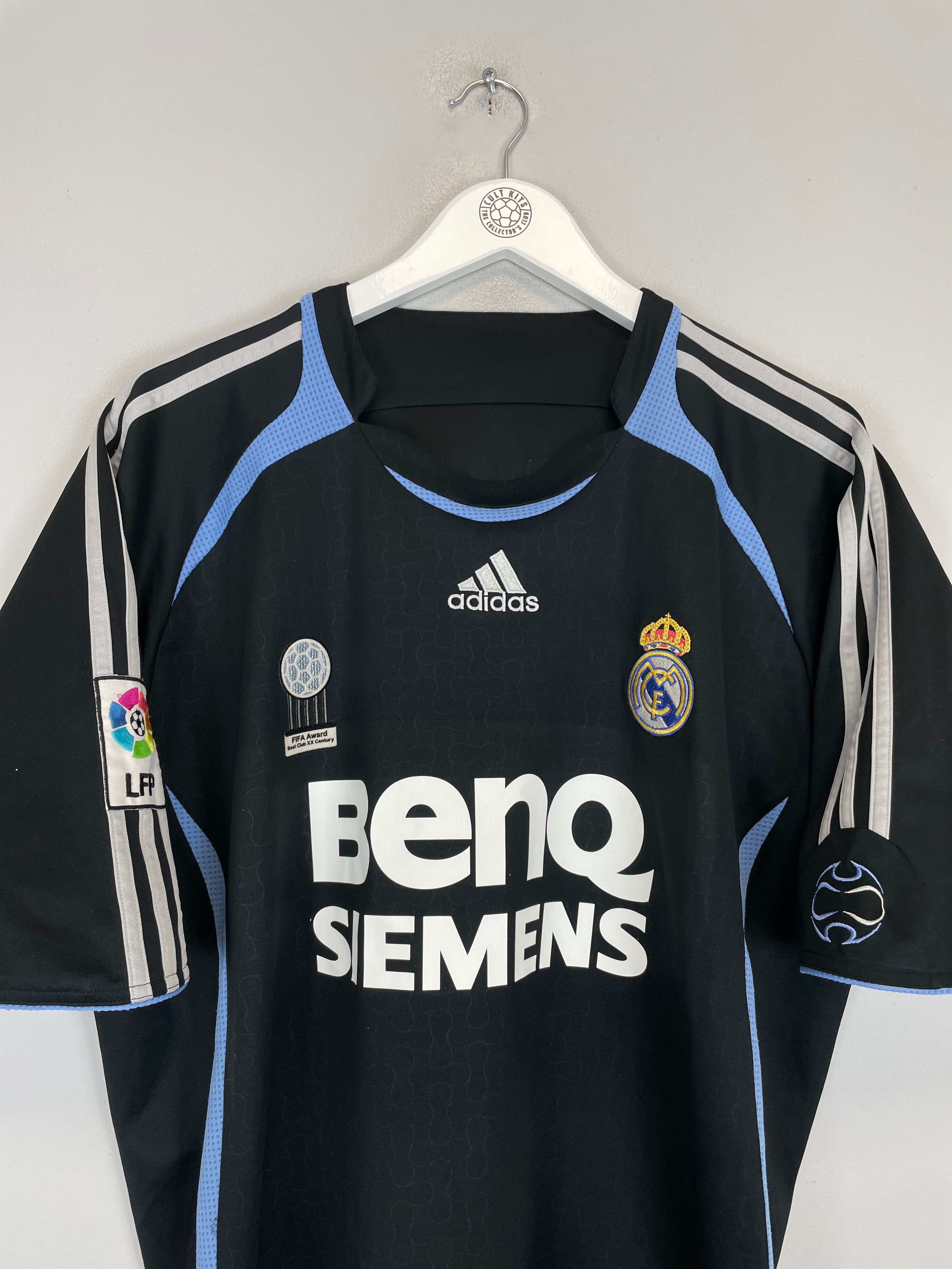 Shop 2006/07 REAL MADRID CASILLAS #1 GK SHIRT (L) ADIDAS, classic football shirts, vintage football shirts & retro soccer jerseys at Cult Kits