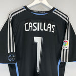 Shop 2006/07 REAL MADRID CASILLAS #1 GK SHIRT (L) ADIDAS, classic football shirts, vintage football shirts & retro soccer jerseys at Cult Kits
