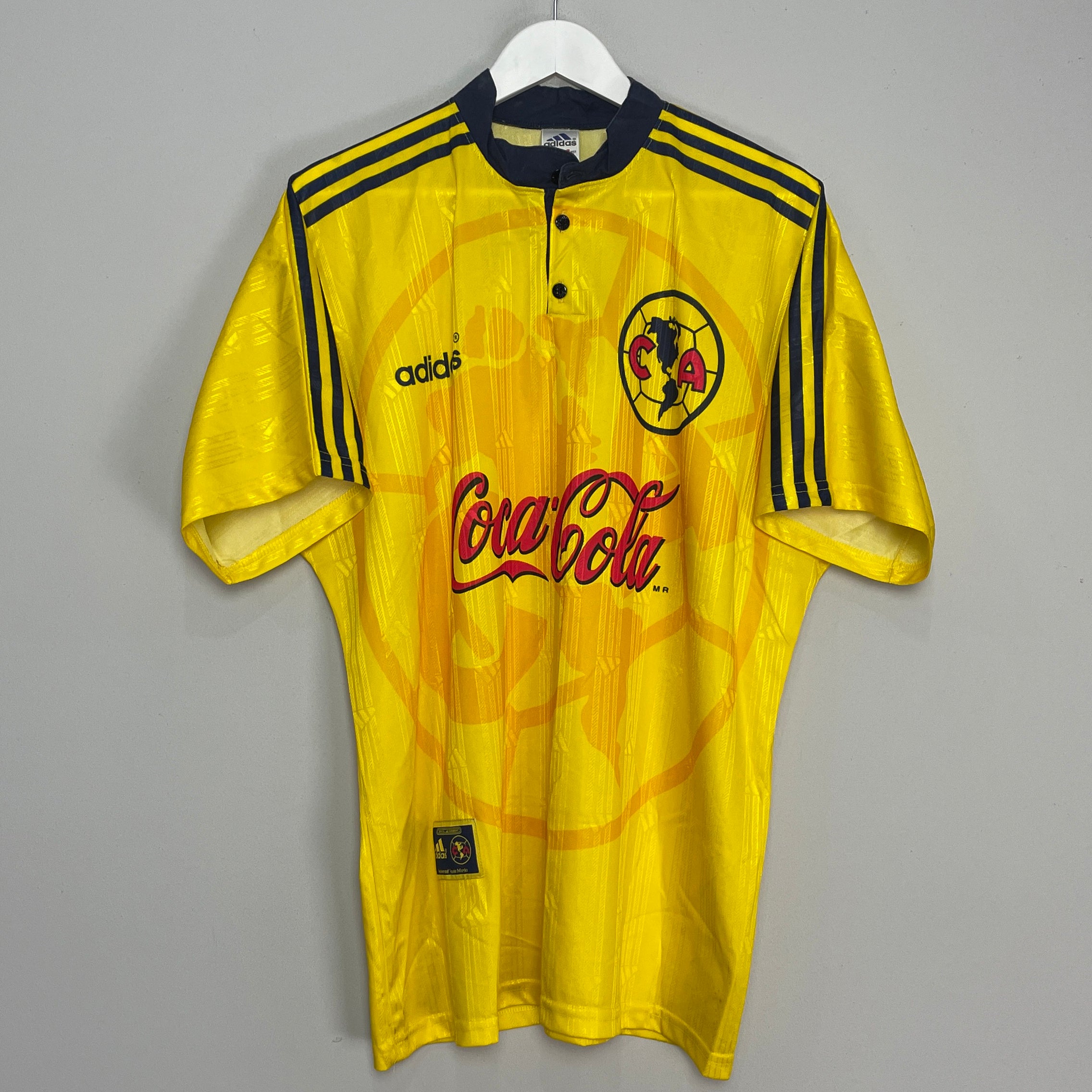 Shop 1996/99 CLUB AMERICA HOME SHIRT (XL) ADIDAS, classic football shirts, vintage football shirts & retro soccer jerseys at Cult Kits