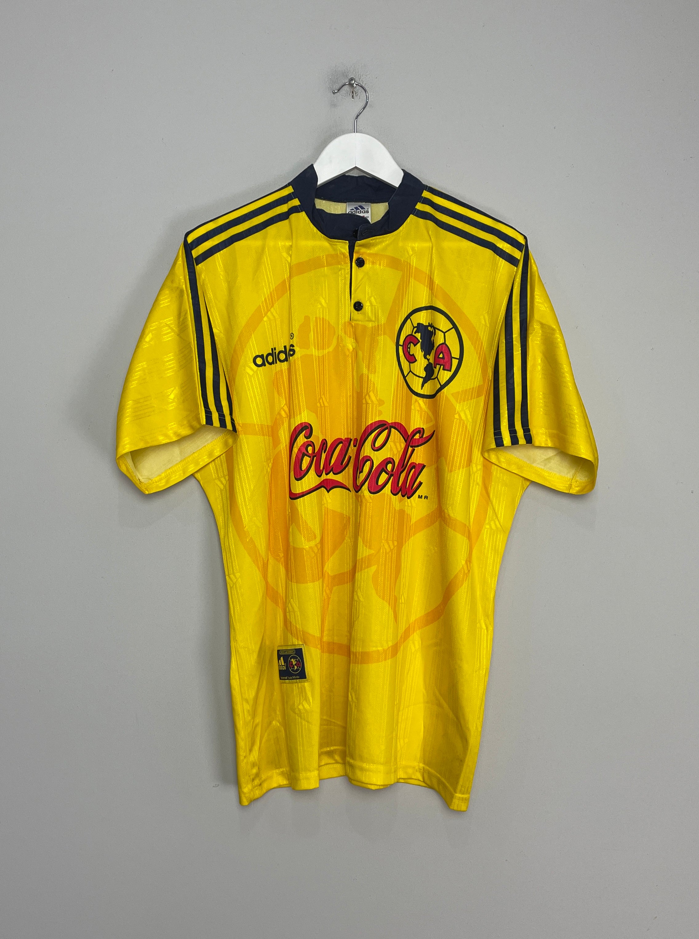 Shop 1996/99 CLUB AMERICA HOME SHIRT (XL) ADIDAS, classic football shirts, vintage football shirts & retro soccer jerseys at Cult Kits