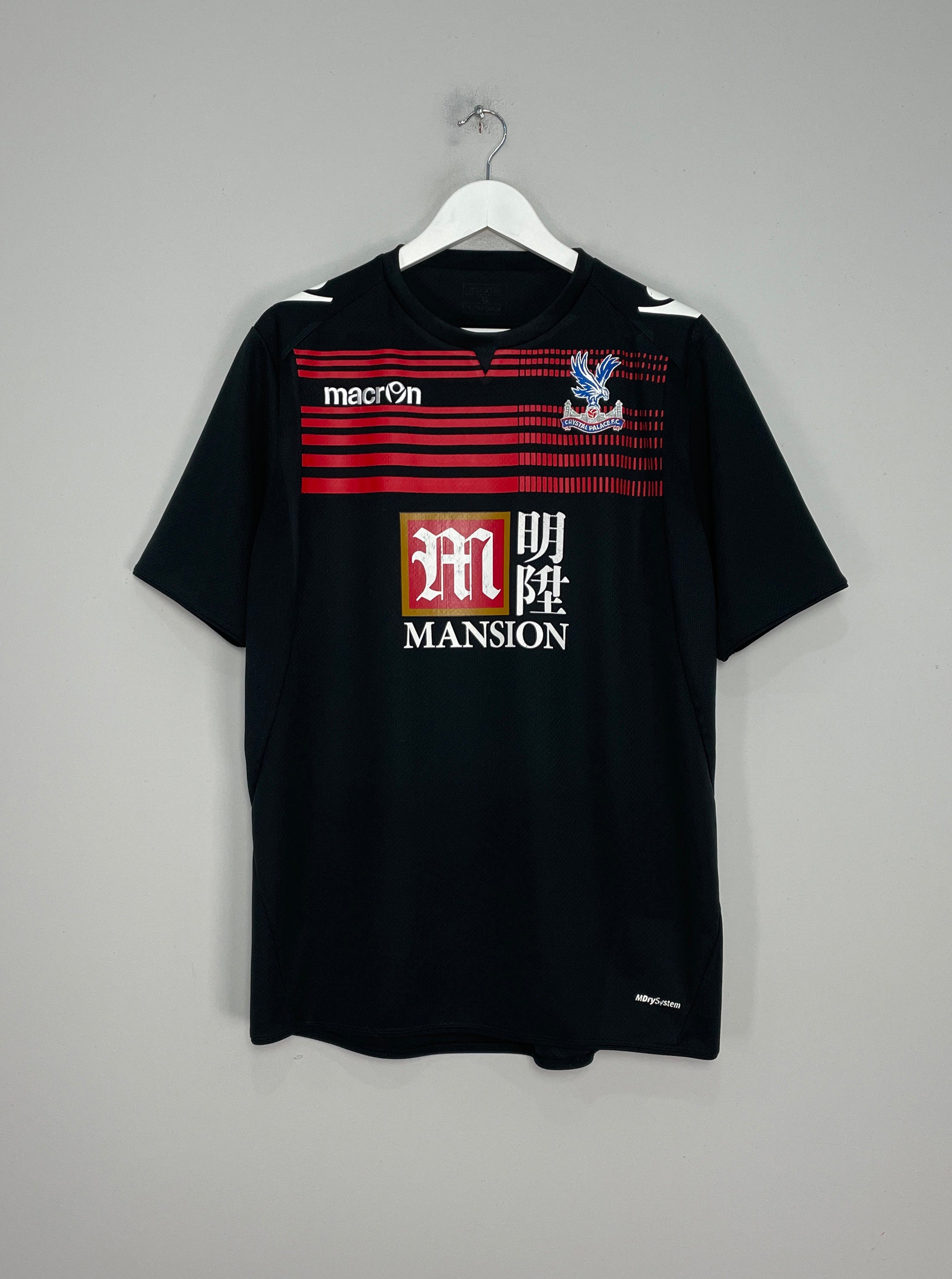 Shop 2015/16 CRYSTAL PALACE TRAINING SHIRT (XL) MACRON, classic football shirts, vintage football shirts & retro soccer jerseys at Cult Kits