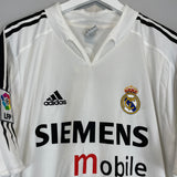 Shop 2004/05 REAL MADRID ZIDANE #5 HOME SHIRT (XL) ADIDAS, classic football shirts, vintage football shirts & retro soccer jerseys at Cult Kits