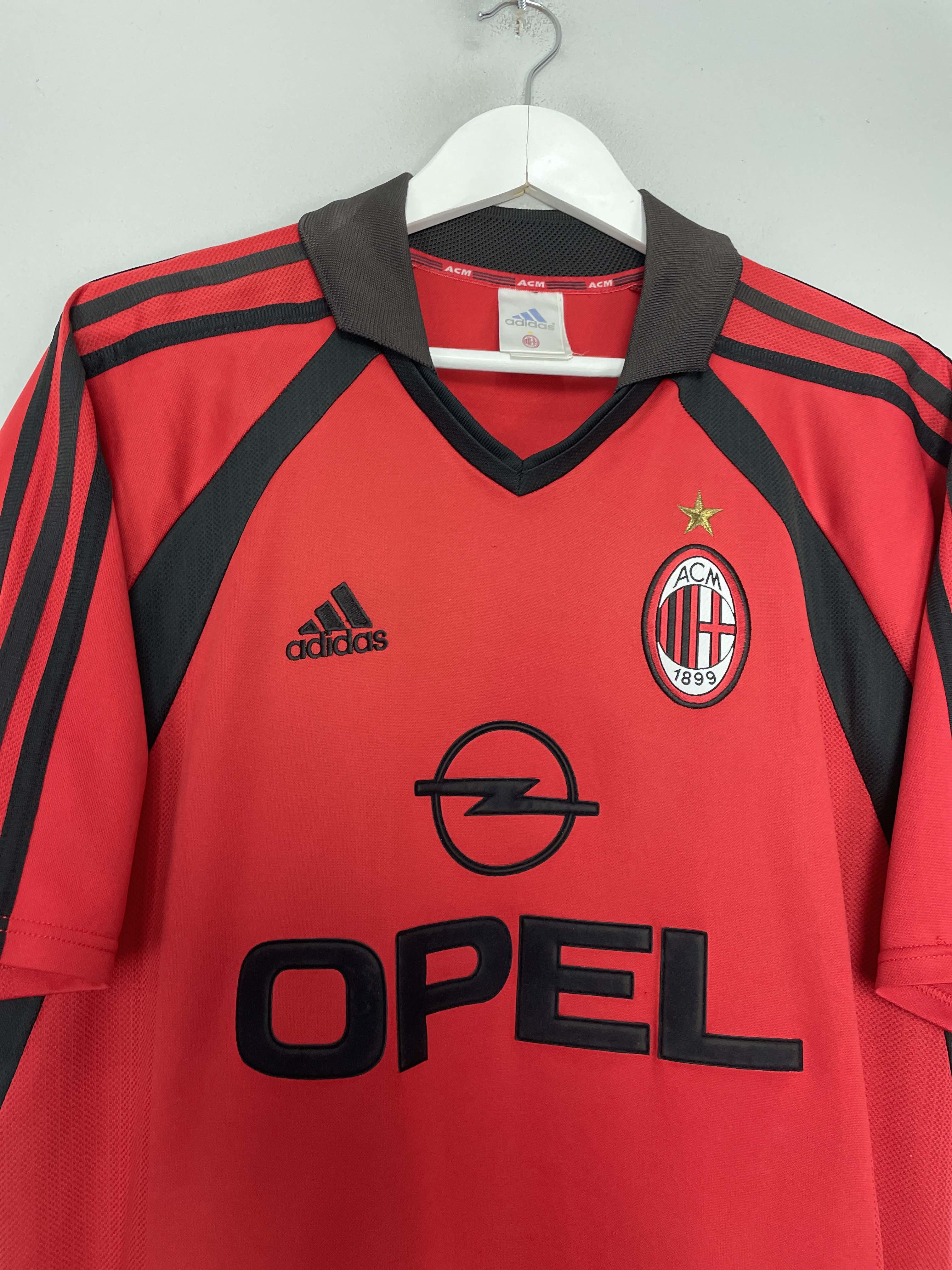 Shop 2001/02 AC MILAN SHEVCHENKO #7 THIRD SHIRT (L) ADIDAS, classic football shirts, vintage football shirts & retro soccer jerseys at Cult Kits