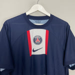 Shop 2022/23 PSG AUTHENTIC HOME SHIRT (XL) NIKE, classic football shirts, vintage football shirts & retro soccer jerseys at Cult Kits