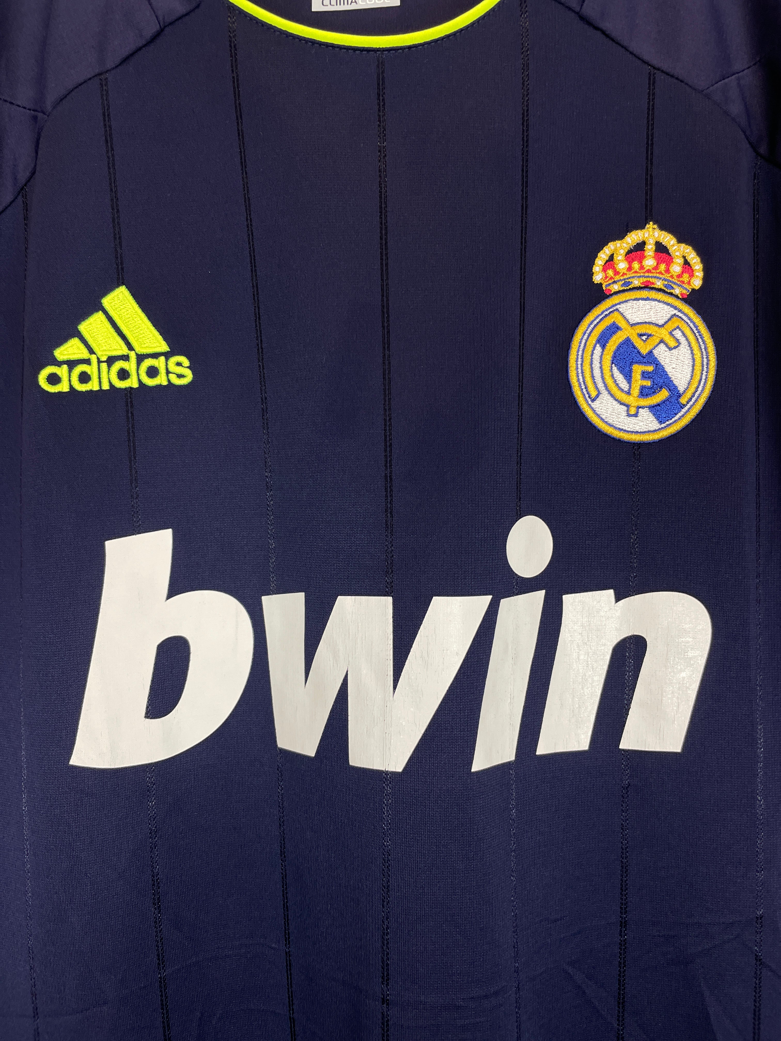 Shop 2012/13 REAL MADRID RONALDO #7 AWAY SHIRT (M) ADIDAS, classic football shirts, vintage football shirts & retro soccer jerseys at Cult Kits