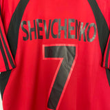 Shop 2001/02 AC MILAN SHEVCHENKO #7 THIRD SHIRT (L) ADIDAS, classic football shirts, vintage football shirts & retro soccer jerseys at Cult Kits
