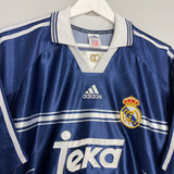 1998/99 REAL MADRID AWAY SHIRT (M) ADIDAS
