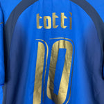 Shop 2006 ITALY TOTTI #10 HOME SHIRT (XL) PUMA, classic football shirts, vintage football shirts & retro soccer jerseys at Cult Kits