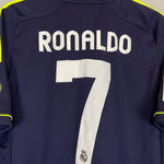 Shop 2012/13 REAL MADRID RONALDO #7 AWAY SHIRT (M) ADIDAS, classic football shirts, vintage football shirts & retro soccer jerseys at Cult Kits