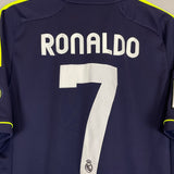 Shop 2012/13 REAL MADRID RONALDO #7 AWAY SHIRT (M) ADIDAS, classic football shirts, vintage football shirts & retro soccer jerseys at Cult Kits