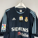 Shop 2003/04 REAL MADRID RONALDO #9 *BNWT* AWAY SHIRT (XL) ADIDAS, classic football shirts, vintage football shirts & retro soccer jerseys at Cult Kits