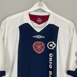 2008/09 HEARTS AWAY SHIRT (XXL) UMBRO