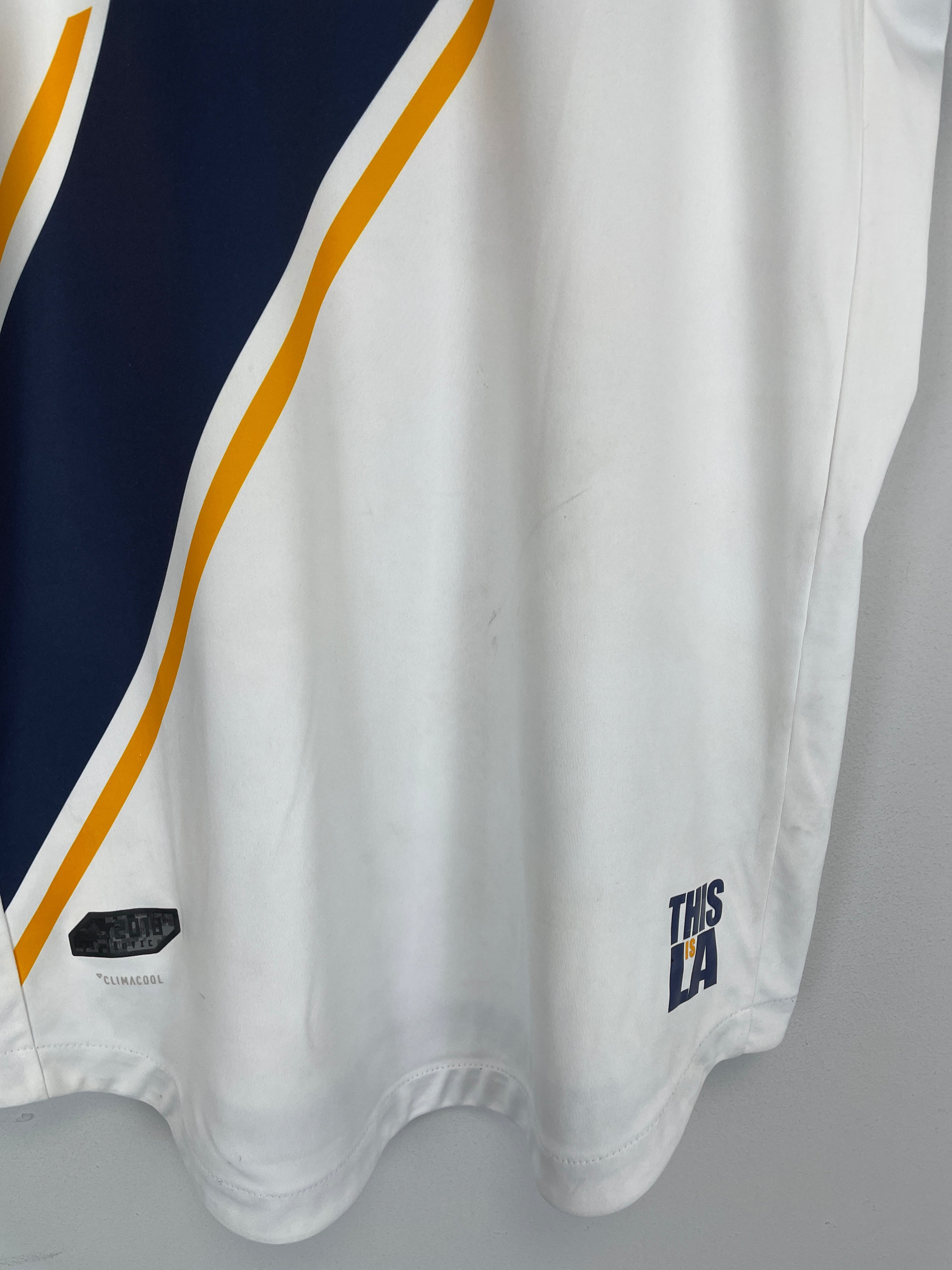 Shop 2018/19 LA GALAXY IBRAHIMOVIC #9 AUTHENTIC HOME SHIRT (L) ADIDAS, classic football shirts, vintage football shirts & retro soccer jerseys at Cult Kits