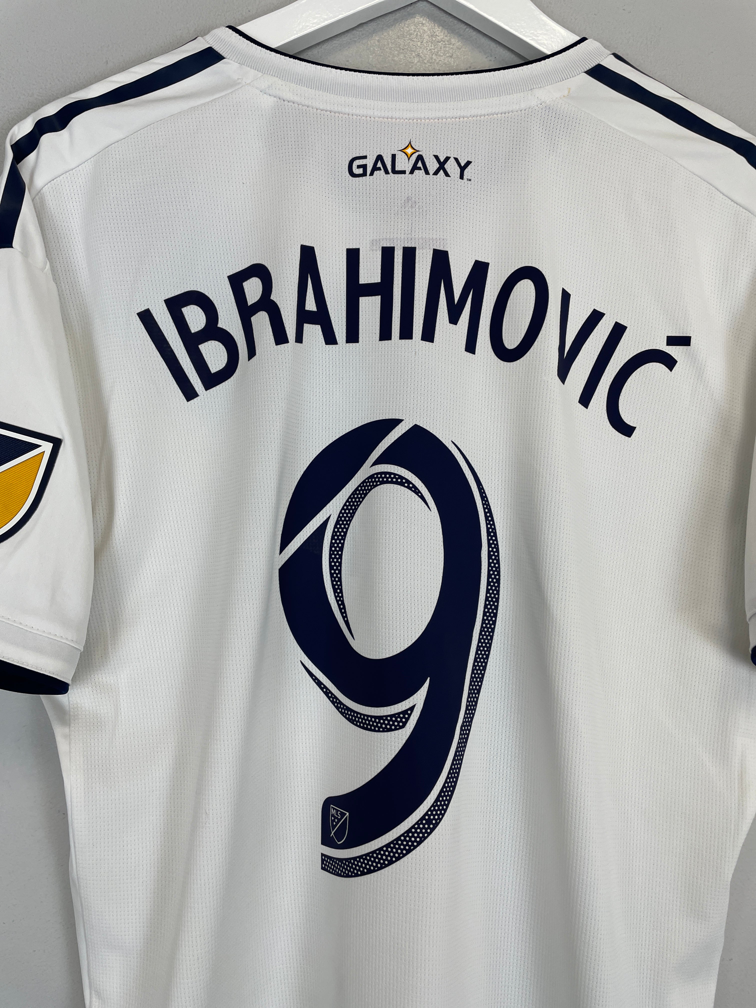 Shop 2018/19 LA GALAXY IBRAHIMOVIC #9 AUTHENTIC HOME SHIRT (L) ADIDAS, classic football shirts, vintage football shirts & retro soccer jerseys at Cult Kits