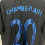 Shop 2011/12 ENGLAND CHAMBERLAIN #20 AWAY SHIRT (L) UMBRO, classic football shirts, vintage football shirts & retro soccer jerseys at Cult Kits