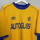 Shop 2000/01 CHELSEA ZOLA #25 AWAY SHIRT (XXL) UMBRO, classic football shirts, vintage football shirts & retro soccer jerseys at Cult Kits
