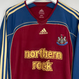 Shop 2006/07 NEWCASTLE UNITED L/S AWAY SHIRT (XL) ADIDAS, classic football shirts, vintage football shirts & retro soccer jerseys at Cult Kits