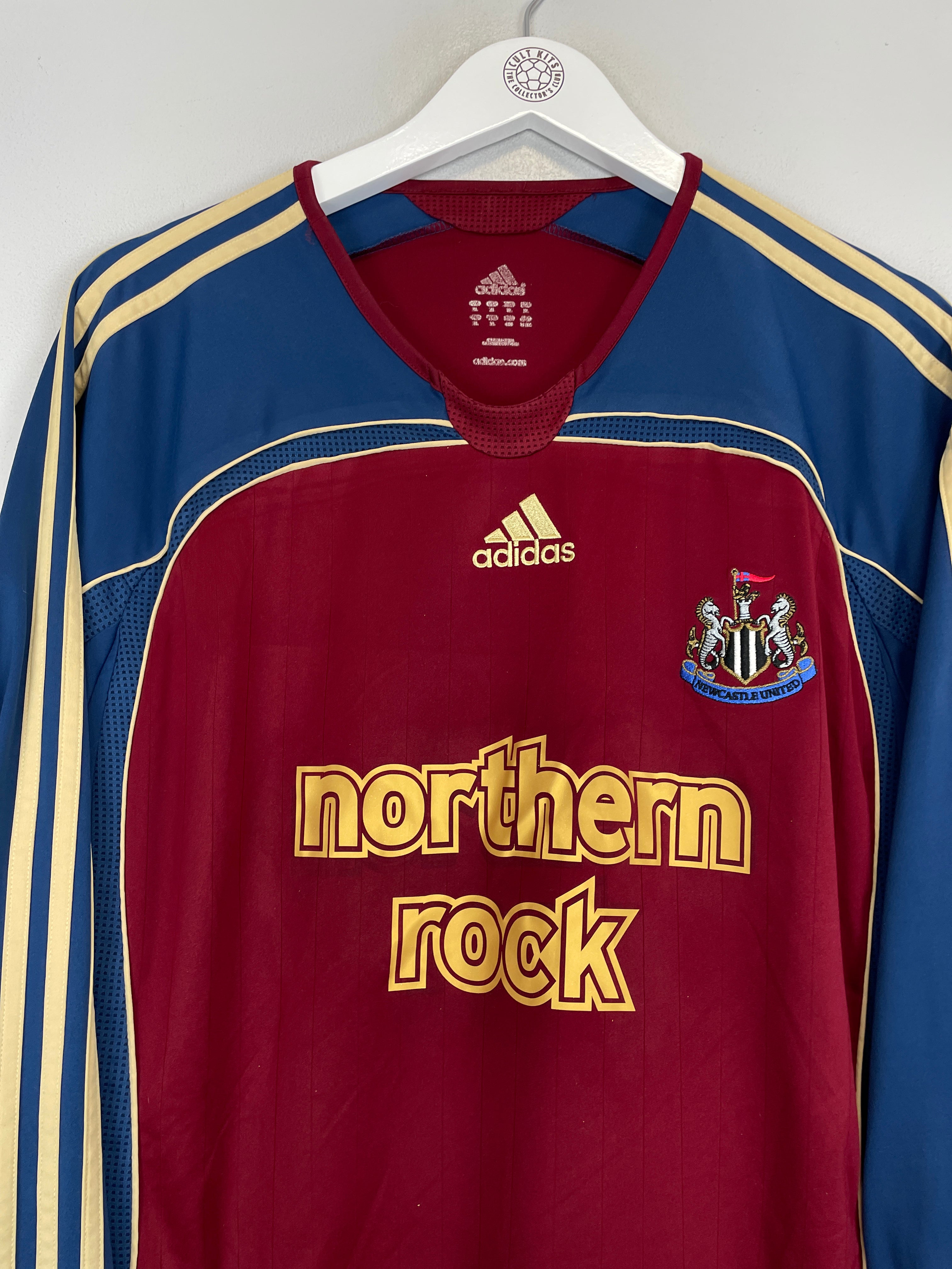 Shop 2006/07 NEWCASTLE UNITED L/S AWAY SHIRT (XL) ADIDAS, classic football shirts, vintage football shirts & retro soccer jerseys at Cult Kits
