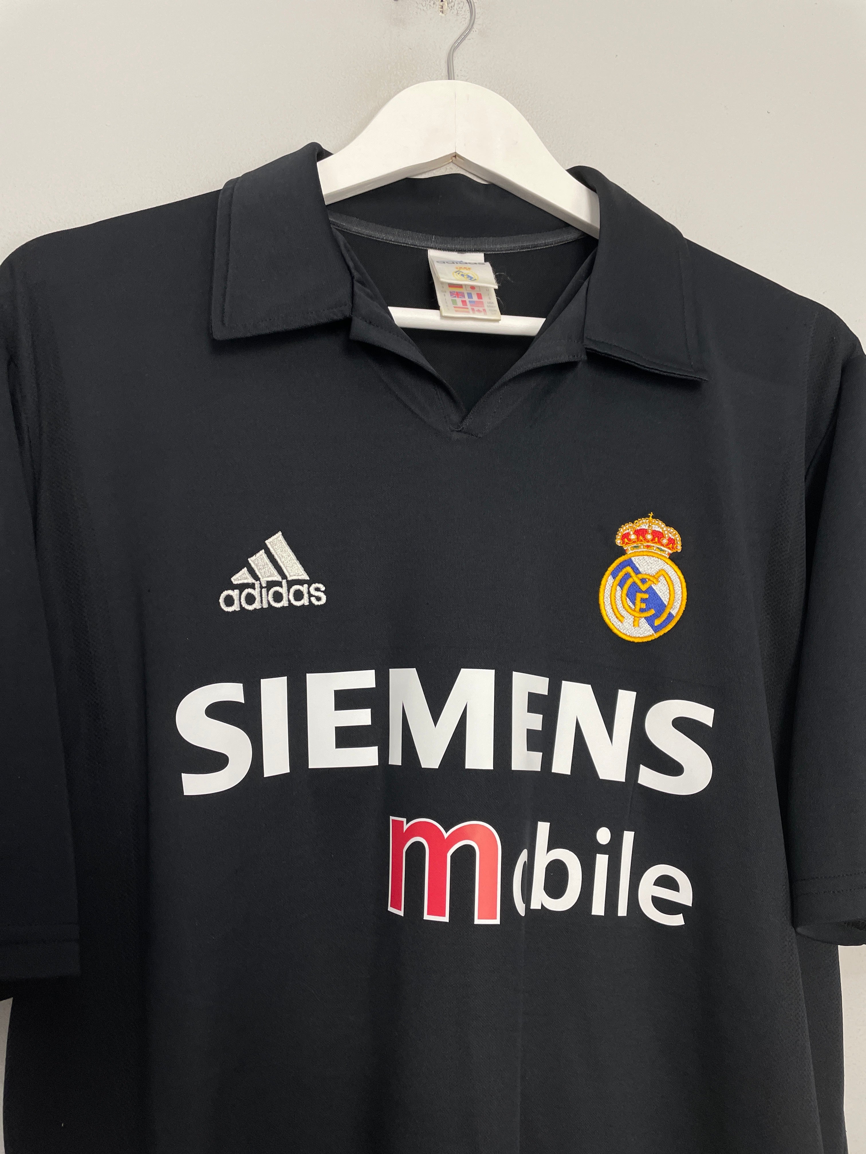 Shop 2002/03 REAL MADRID RONALDO #11 AWAY SHIRT (S) ADIDAS, classic football shirts, vintage football shirts & retro soccer jerseys at Cult Kits