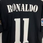 Shop 2002/03 REAL MADRID RONALDO #11 AWAY SHIRT (S) ADIDAS, classic football shirts, vintage football shirts & retro soccer jerseys at Cult Kits