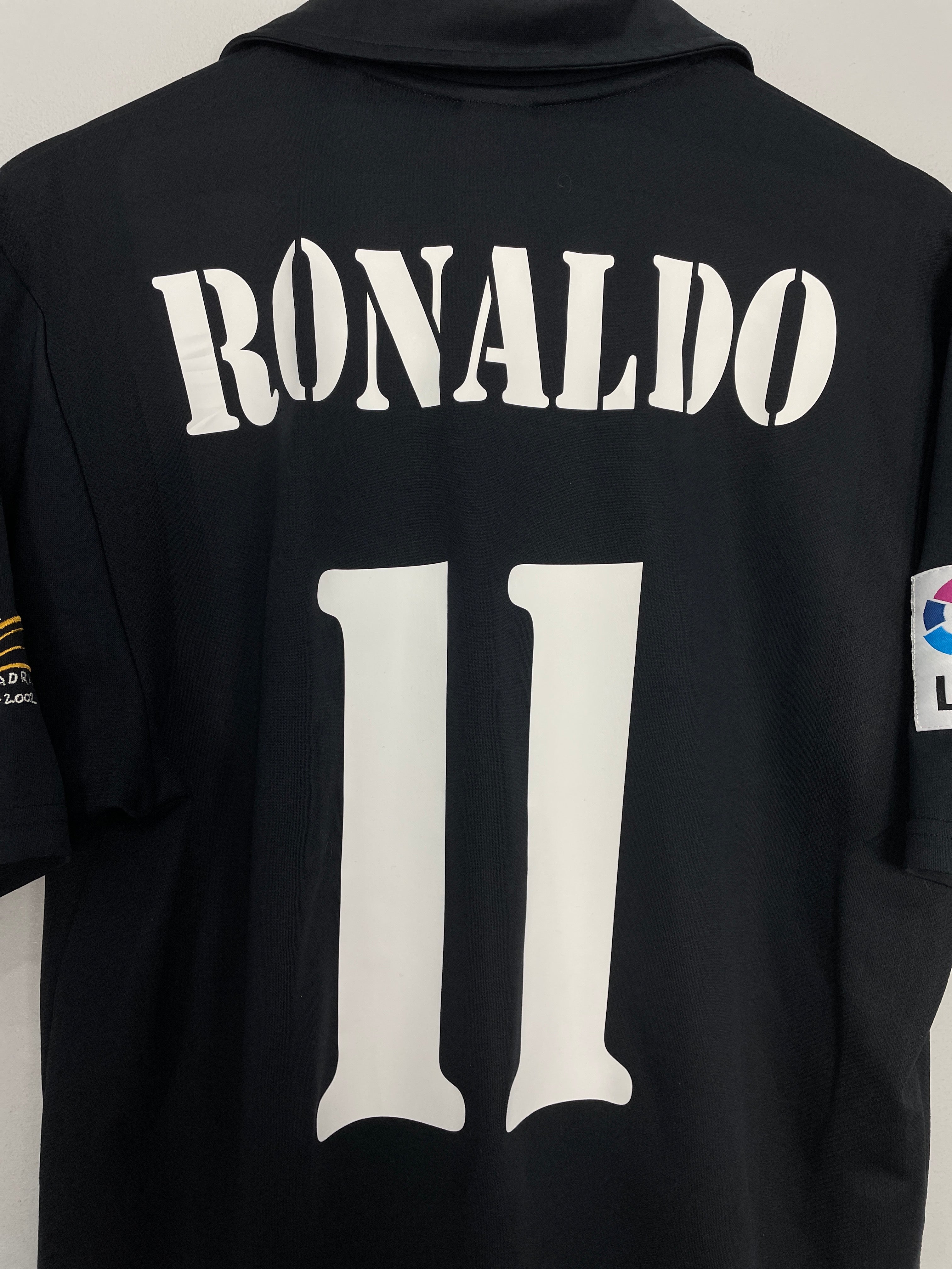 Shop 2002/03 REAL MADRID RONALDO #11 AWAY SHIRT (S) ADIDAS, classic football shirts, vintage football shirts & retro soccer jerseys at Cult Kits