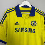Shop 2014/15 CHELSEA HAZARD #10 AWAY SHIRT (L) ADIDAS, classic football shirts, vintage football shirts & retro soccer jerseys at Cult Kits