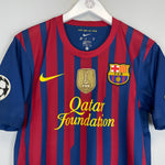 Shop 2011/12 BARCELONA MESSI #10 C/L HOME SHIRT (S) NIKE, classic football shirts, vintage football shirts & retro soccer jerseys at Cult Kits
