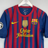 Shop 2011/12 BARCELONA MESSI #10 C/L HOME SHIRT (S) NIKE, classic football shirts, vintage football shirts & retro soccer jerseys at Cult Kits